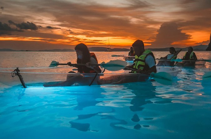 2-Hour Clear Kayak Illuminated Night Tour in Krabi - A guided paddle, with a group-size caveat