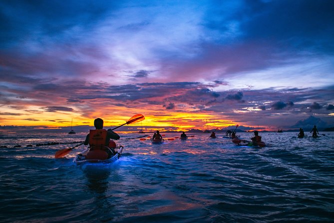 2-Hour Clear Kayak Illuminated Night Tour in Krabi - Sunset first, then the illuminated water