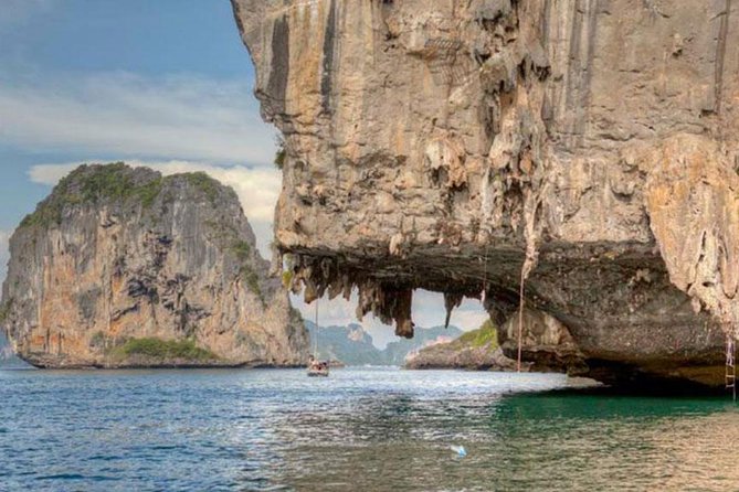 4 Islands One Day Tour From Krabi - Railay Beach: limestone scenery with a short visit