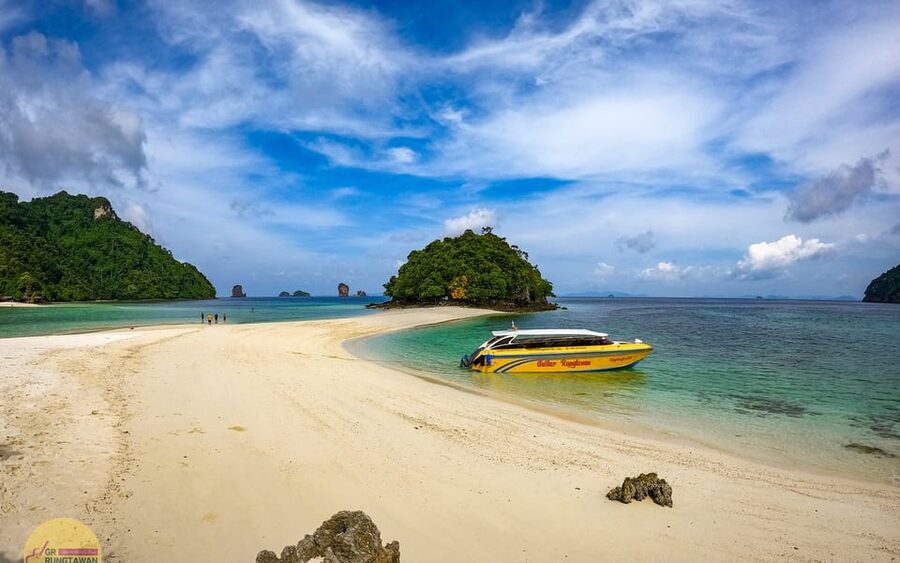 Ao Nang: 4 Islands Day Tour by Speedboat or Longtail Boat - Phra Nang Cave Shrine and the final swim