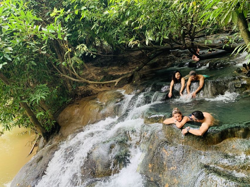 Ao Nang: Hot Spring, Emerald Pool & Tiger Cave Temple Tour - From Ao Nang to the hot springs
