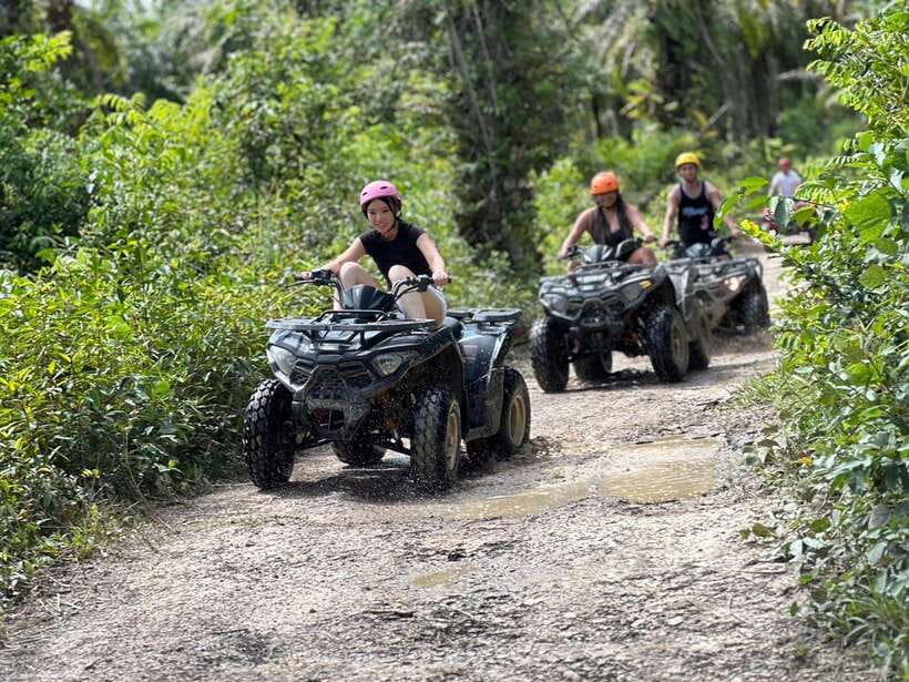 Ao Nang: Krabi kayaking and and ATV Extreme - From Ao Nang to the Khlong Nam Sai water