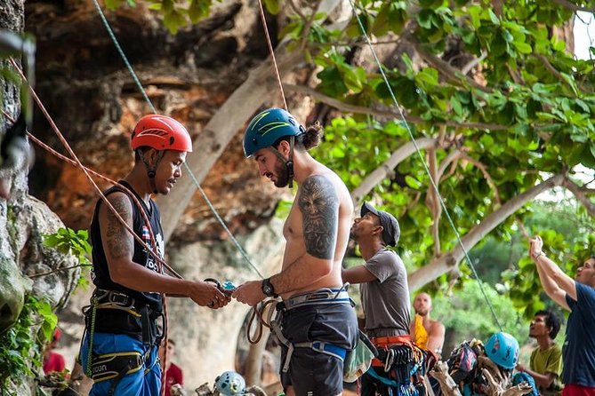 Beginner's Half-Day Rock Climbing Tours at Railay Beach Krabi - Four hours on the rock