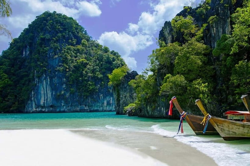 From Ao Nang Hong Island Longtail Cruise with Sunset Dinner - Hong Lagoon and the mangrove passage