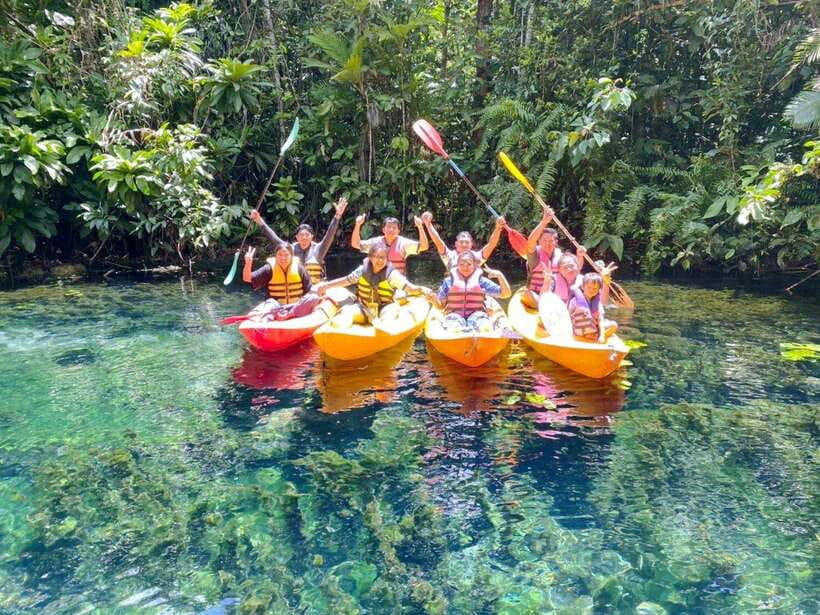 From Ao Nang: Kayaking at Klong Rud with Hotel Transfers - From Ao Nang to the Klong Rud launch point