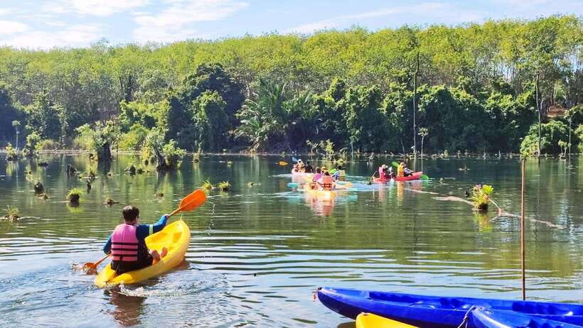 From Ao Nang: Kayaking at Klong Rud with Hotel Transfers - How much time to allow