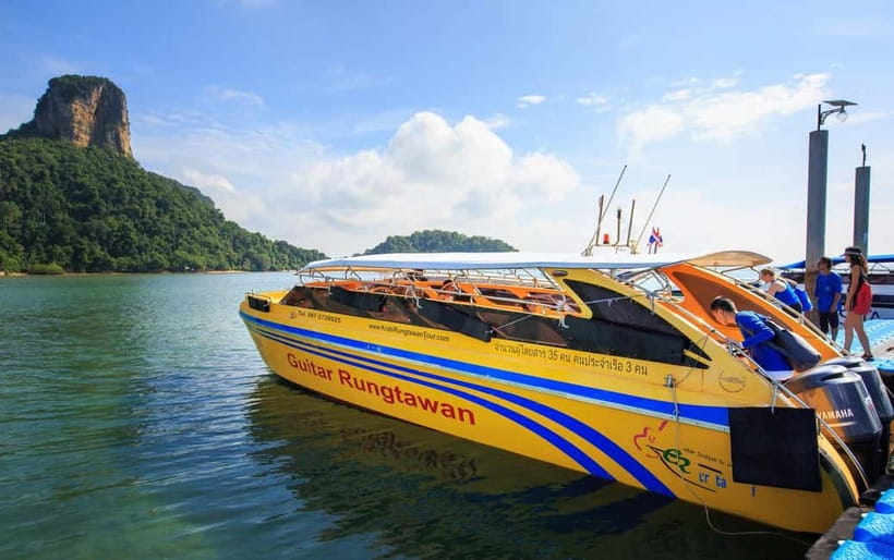 From Aonang: 4 Islands one day tour with Lunch - A four-island sampler, not a slow beach day