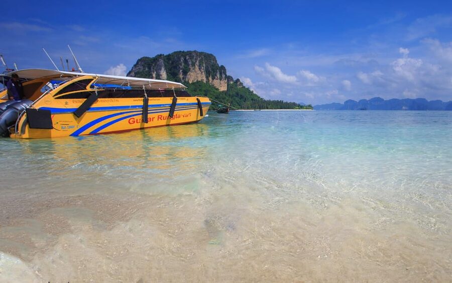 From Aonang: 4 Islands one day tour with Lunch - Ko Poda offers the longest break and the included lunch