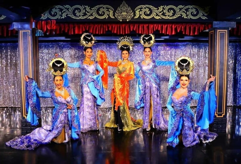 From Krabi: Blue Dragon Cabaret Ticket Dazzling Night - A cabaret night in the heart of Ao Nang