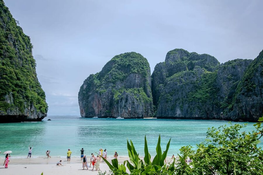 From Phi Phi: Full Day Longtail Tour Maya Bay & Snorkeling - Shark Point and the white sand of Bamboo Island