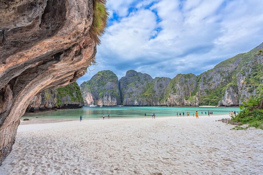 From Phi Phi: Full Day Snorkeling Trip by Longtail Boat - Monkey Beach: monkeys, sand and an early snorkel
