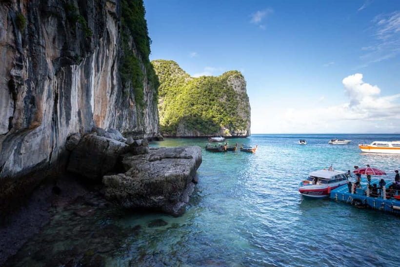 From Phi Phi: Half-Day Longtail Boat Tour to Maya Bay - Pileh Lagoon: the water stop