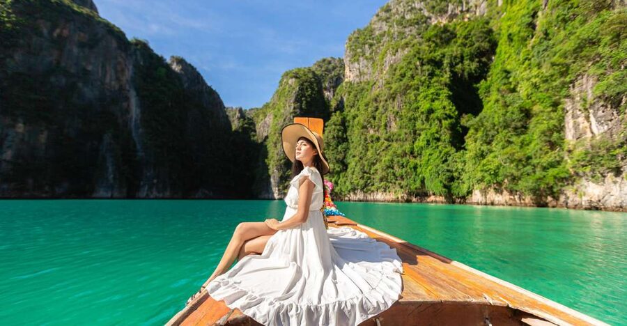 From Phi Phi: Half-Day Longtail Boat Tour with Snorkeling - Pileh Lagoon: the best place to get in the water