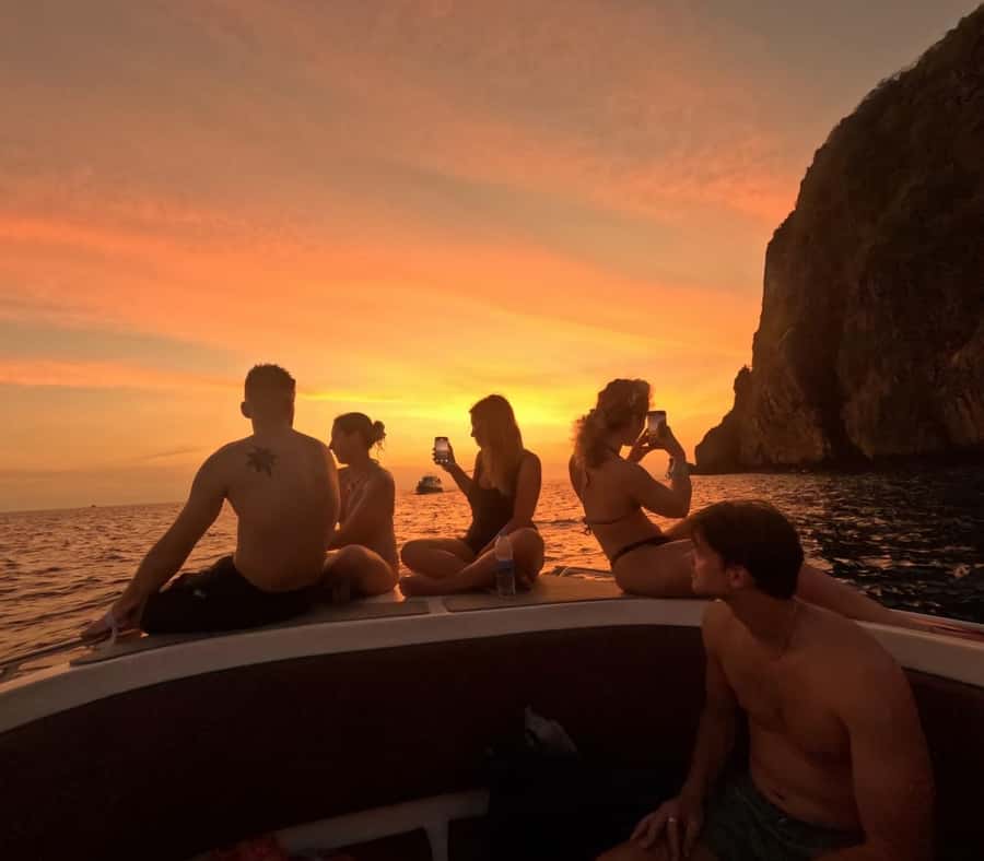 From Phi Phi Island: Maya Bay Sunset & Plankton by Speedboat - Snorkeling among fish, coral, and possible sharks