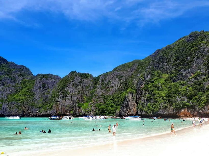 From Phi Phi: Maya Bay HalfDay Longtail Boat with Snorkeling - Loh Samah Bay: the route to Maya Bay