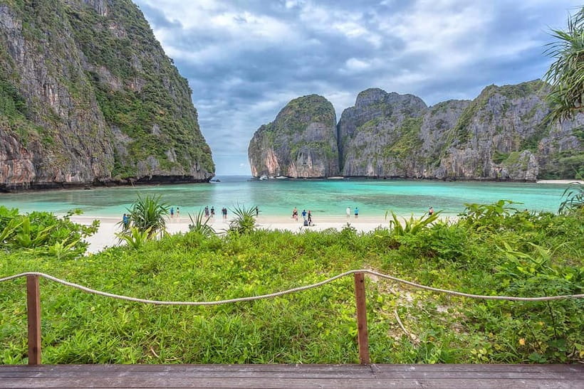 From Phi Phi: Sunset & Plankton Swim Tour By Speedboat - Loh Samah Bay and Maya Bay