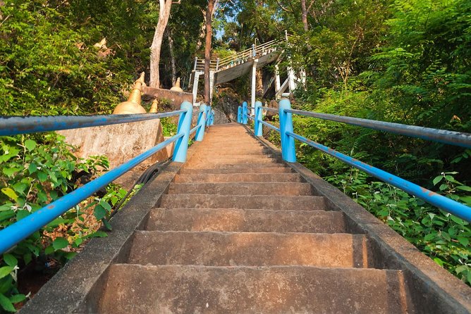 Full-Day Jungle Tour Including Tiger Cave Temple, Crystal Pool and Krabi Hot Springs - Cooling off at the Emerald Pool