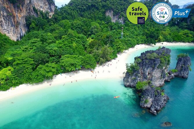 Hong Islands One Day Tour From Krabi - Lao Lading: a sheltered beach beneath limestone cliffs