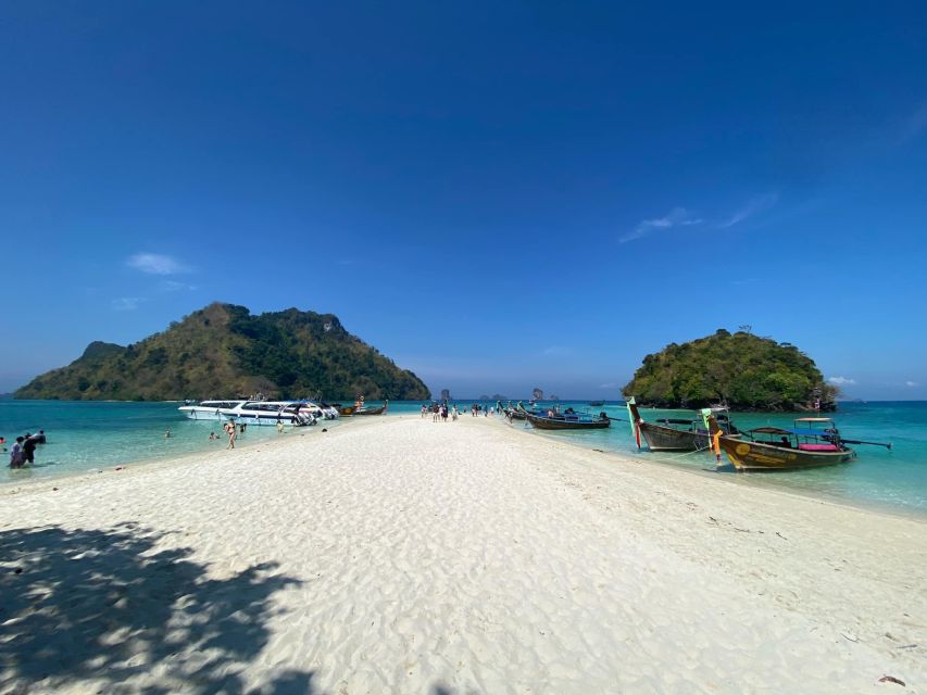 Krabi 4 Island One Day Tour by Speed boat or Longtail boat - A day from Ao Nang to four island stops