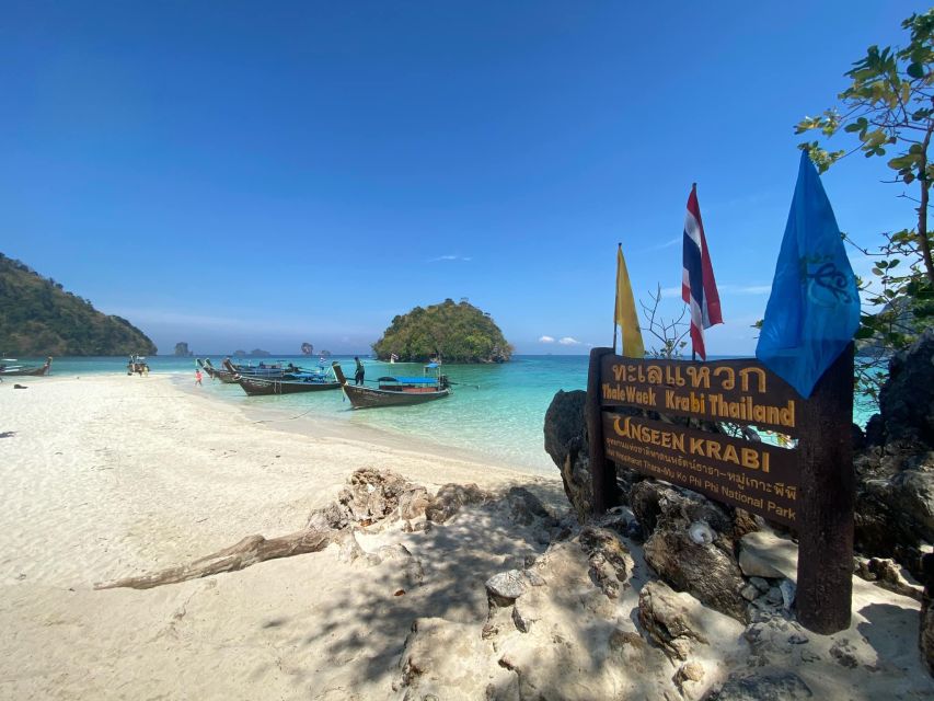 Krabi 4 Island One Day Tour by Speed boat or Longtail boat - Chicken Island: views, with a short snorkel