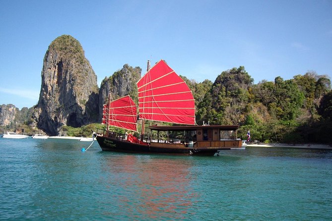 Krabi 4 Island Sunset Snorkeling Cruise + Bioluminescent Swim - Boarding starts with a short long-tail transfer