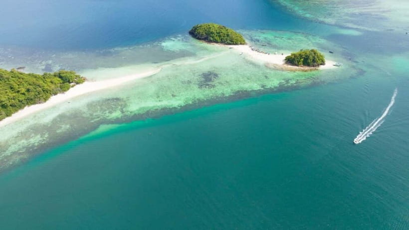 Krabi: 4 Islands and Caves Boat Tour with Lunch - Four stops, four different moods