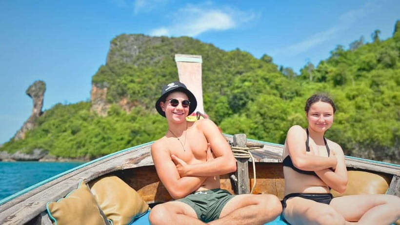 Krabi: 4 Islands Hopping & Snorkeling Tour - Poda Island is the lunch and swim break
