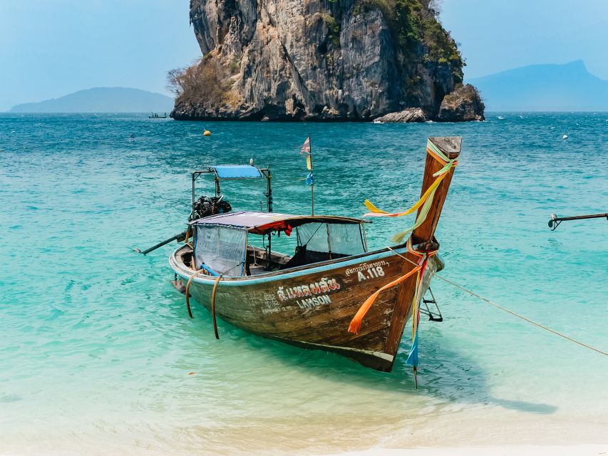 Krabi: 4 Islands Tour by Longtail Boat & Thai Buffet Lunch - Chicken Island: a quick look at its namesake rock