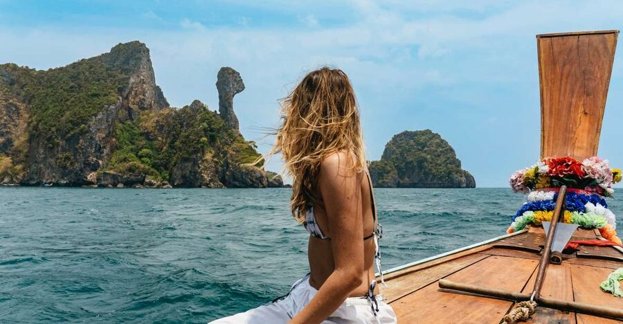 Krabi: 4 Islands Tour by Longtail Boat & Thai Buffet Lunch - The longtail ride and the day’s pace