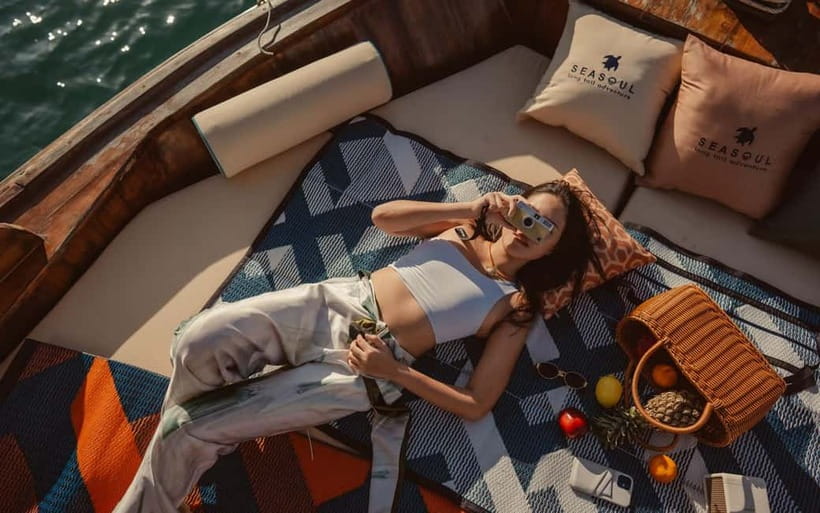 Krabi: 7 Island Tour by Luxury Longtail Boat with Snorkeling - Railay’s cliffs set the scene
