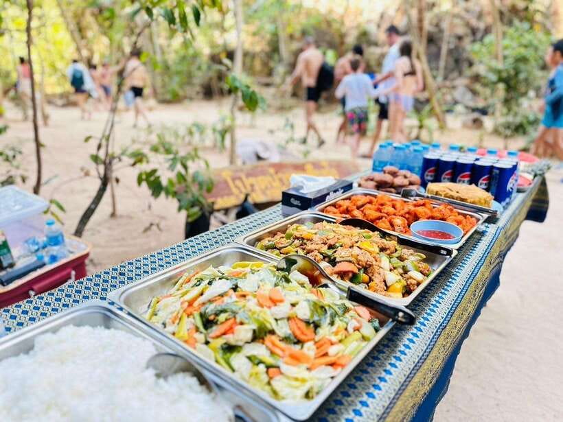 Krabi: 7 Islands Sunset Tour with Buffet Dinner & Snorkeling - Seven islands, one long afternoon