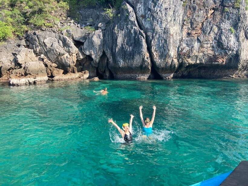 Krabi: 7 Islands Sunset Tour with Buffet Dinner & Snorkeling - From Nopparat Thara Pier to Railay
