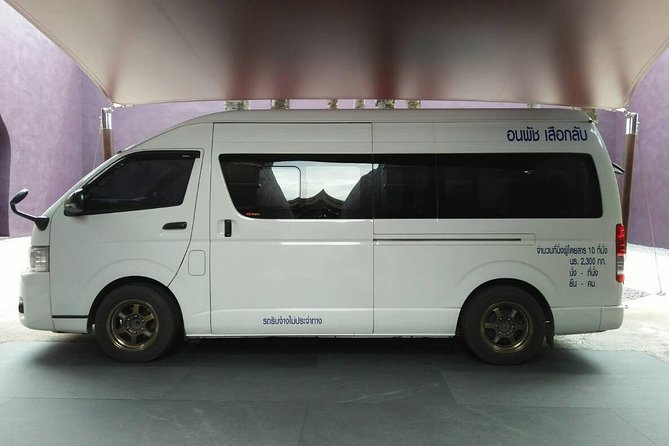 Krabi airport to any hotel Private transfer - The minivan ride and hotel drop-off