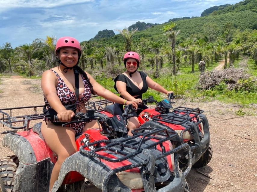 Krabi ATV adventure drive 30mins - How the guide shapes the ride