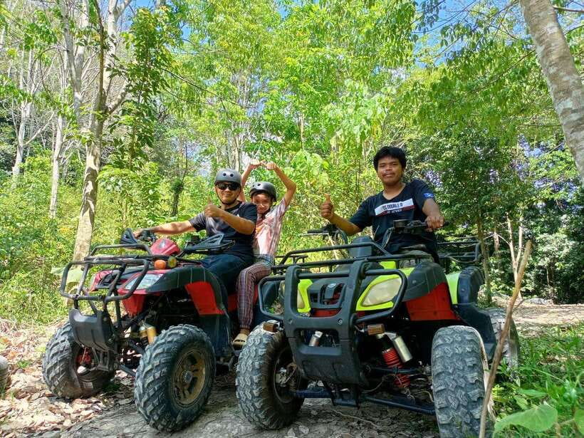 Krabi ATV Extreme Experience with Transfer and Adventure - On the trail: water, rocks, and uphill climbs
