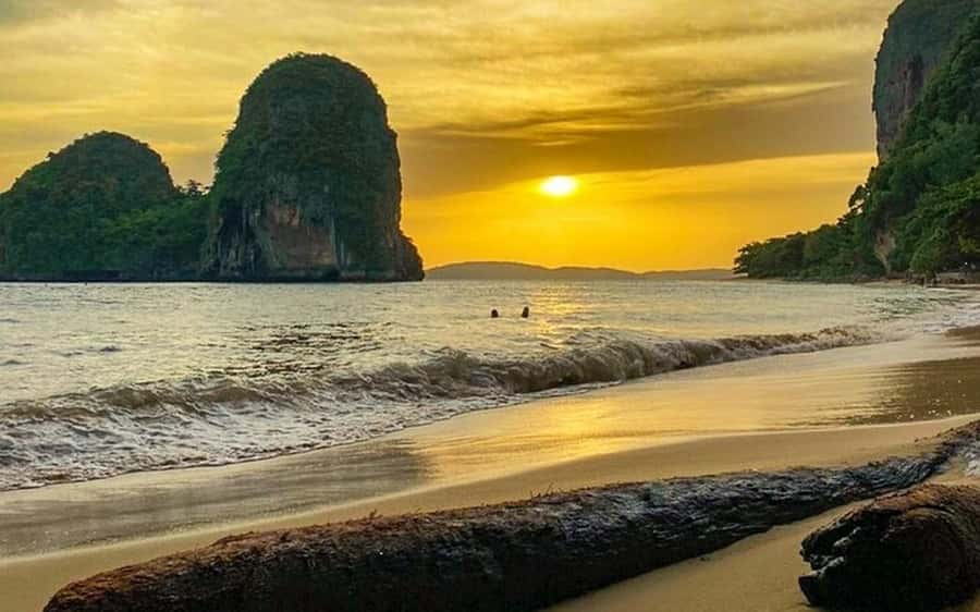 Krabi: Bioluminescent Plankton, Snorkeling & Sunset Tour - Chicken Island for snorkeling and views