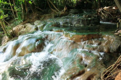 Emerald Pool, Hot Waterfall, & Tiger Cave Temple Tour