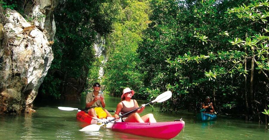 Krabi: Guided Kayaking Tour at Ao Thalane - Ao Thalane is a place to explore slowly