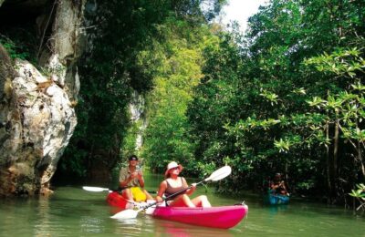 Guided Kayaking Tour at Ao Thalane