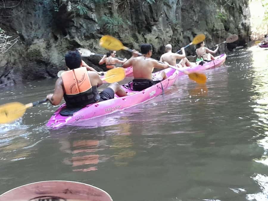 Krabi: Half-Day Kayak Adventure at Ao Thalane - Guides make a practical difference