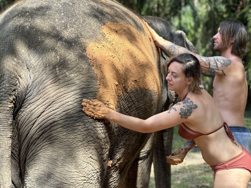 Krabi: Highlights Tour with Krabi Elephant Shelter - Preparing treats and meeting the elephants
