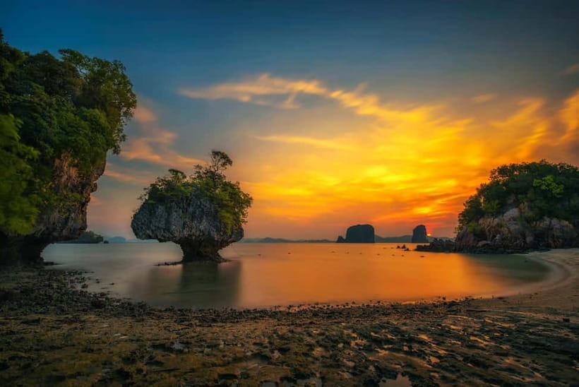 Krabi: Hong Island & Ko Pak Bia Tour with Sunset Dinner - Leaving Krabi in the early afternoon