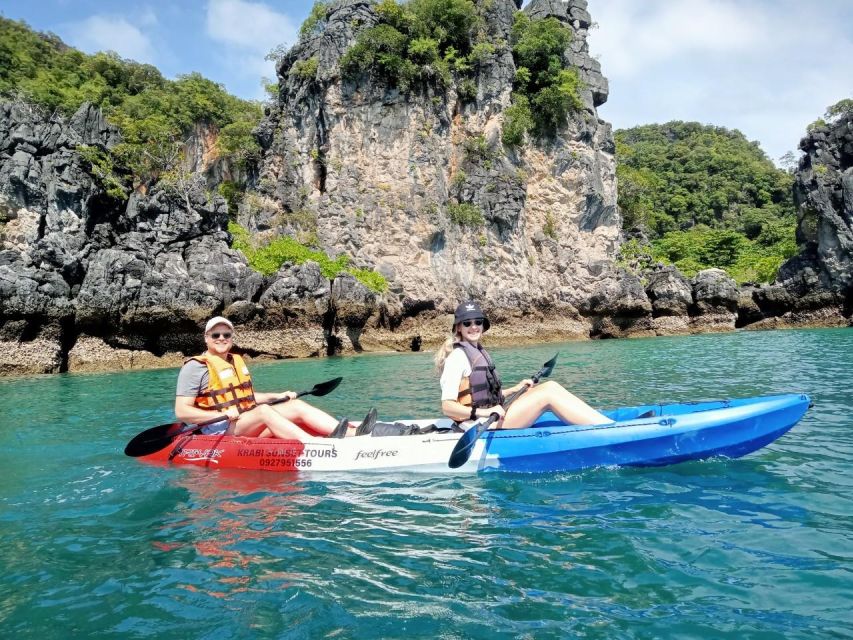 Krabi: Hong Island Tour by Longtail Boat with Kayak Option - Guides, weather and the practical details