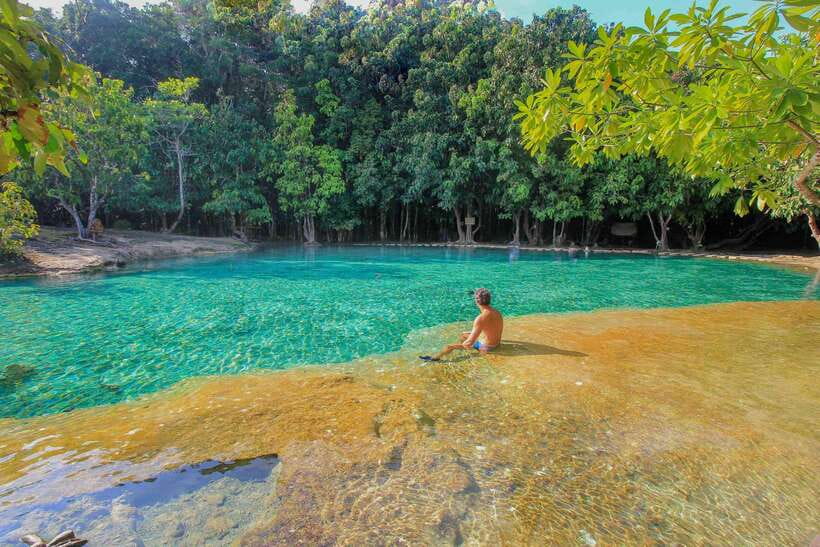 Krabi Outback Explorer to Emerald Pool & Wareerak Hotspring - The Blue Pool’s short forest walk