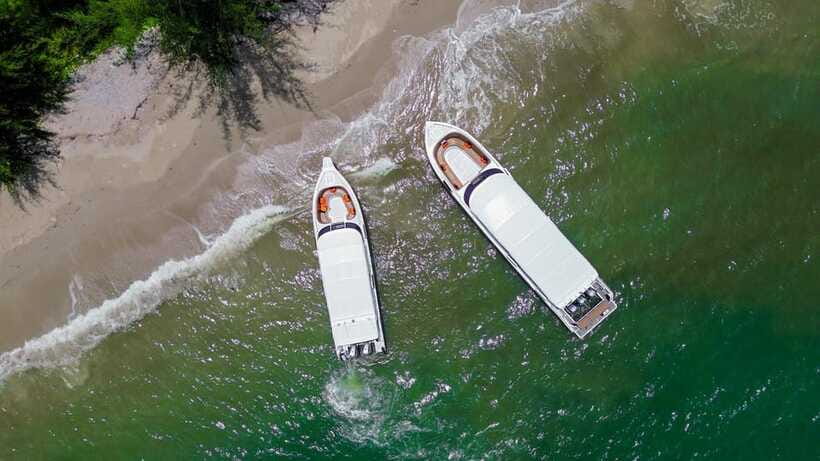 Krabi: Phi Phi and 4 Islands with Snorkeling by Speed Boat - Pack for sun, spray and a bumpy ride