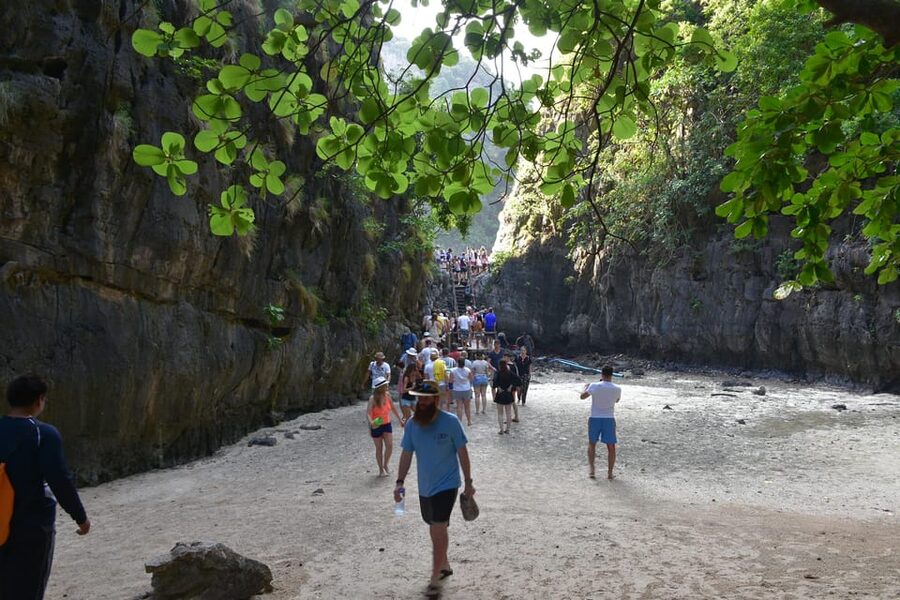 Krabi: Phi Phi Islands & Maya Bay Speedboat Tour with Lunch - Lunch and a pause on Phi Phi Don