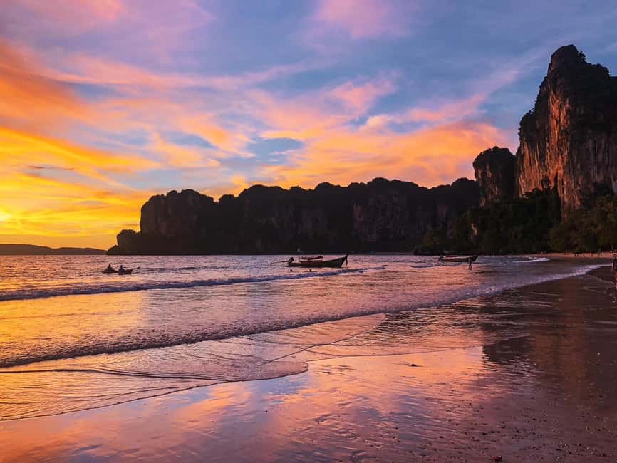 Krabi: Railay Sunset and Bioluminescent Plankton Tour - The evening in five useful points