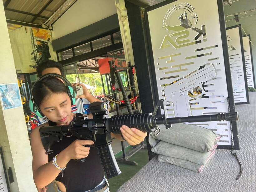 Krabi shooting range(.22 LRM4, .10 bullet) - Firearms, instruction, and what to clarify