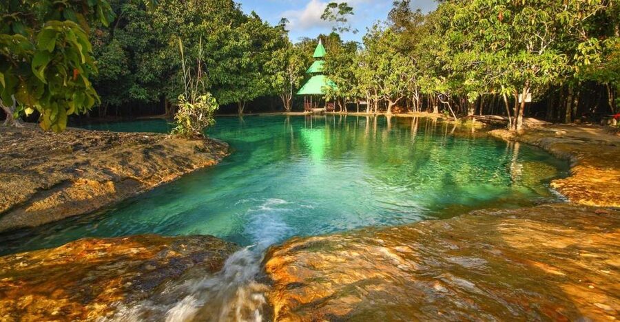 Krabi: Tiger Temple, Hot Springs & Crystal Pool Jungle Tour - A jungle day with three very different stops