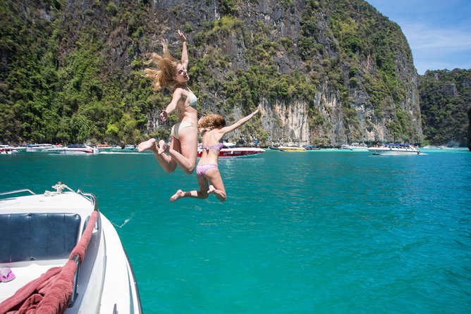Krabi to Phi Phi Islands by Speedboat - Swimming, snorkeling, and island stops